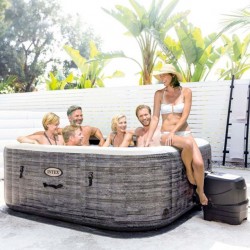 Piscina jacuzzi PureSpa Bubble GREYSTONE DELUXE XL 6 persoane Piscina jacuzzi PureSpa Bubble GREYSTONE DELUXE XL 6 persoane